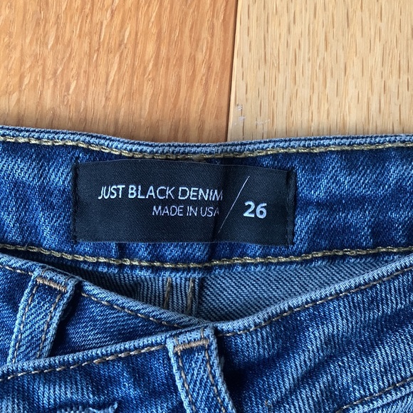 JUST BLACK DENIM DAD JEAN - Picture 5 of 5